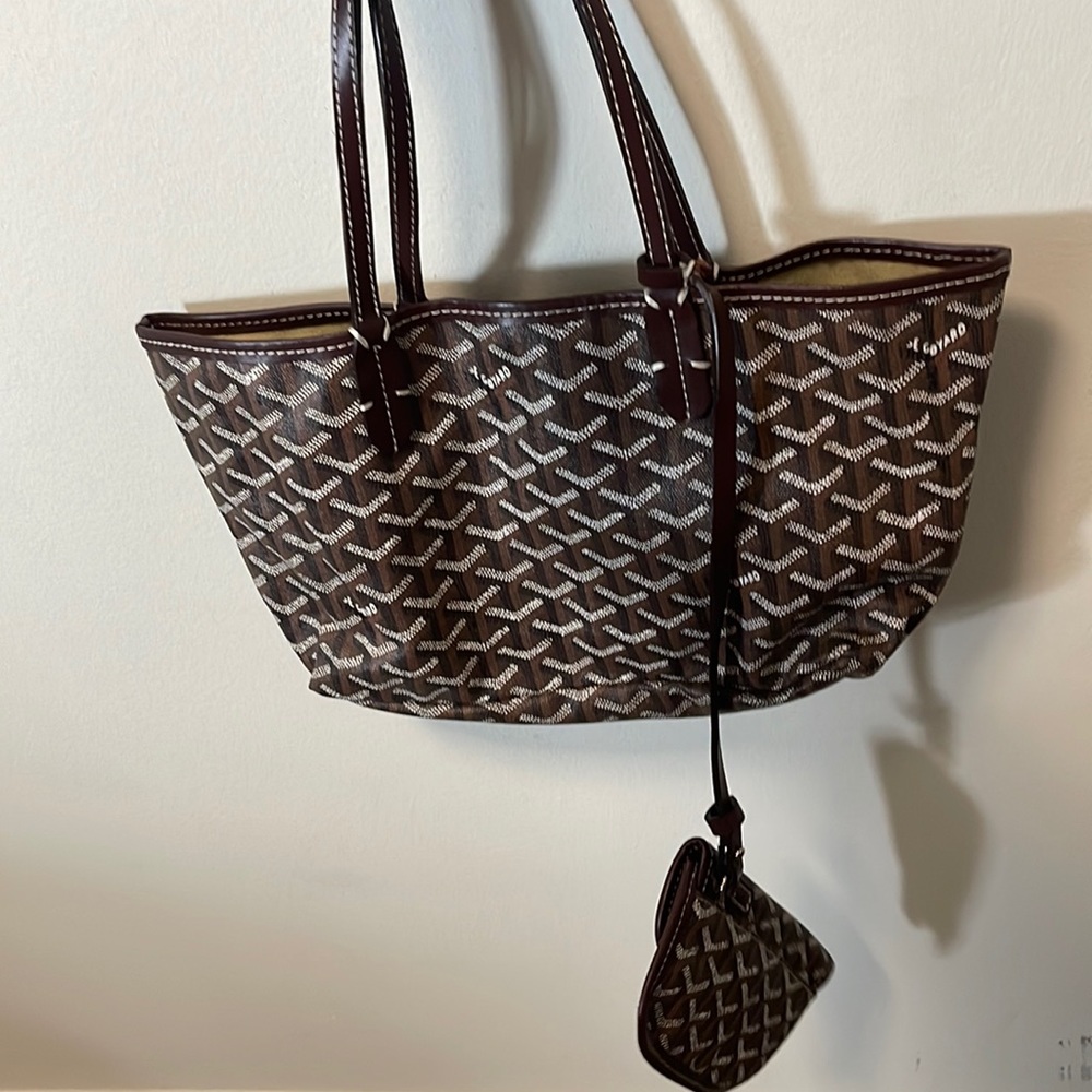Goyard Mini Anjou shoulder tote